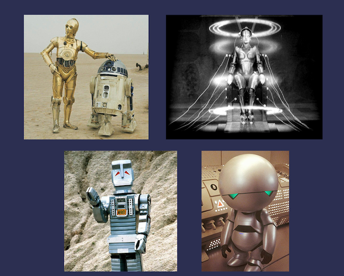 Pictures of 4 robots